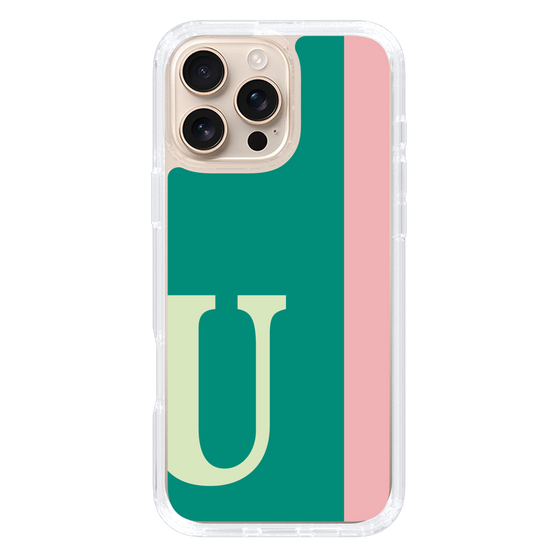 Slim Protection Case［ オリジナル - initial color line - U green ］
