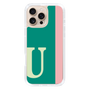 Slim Protection Case［ オリジナル - initial color line - U green ］