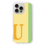 Slim Protection Case［ オリジナル - initial color line - U yellow ］