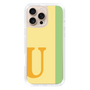 Slim Protection Case［ オリジナル - initial color line - U yellow ］