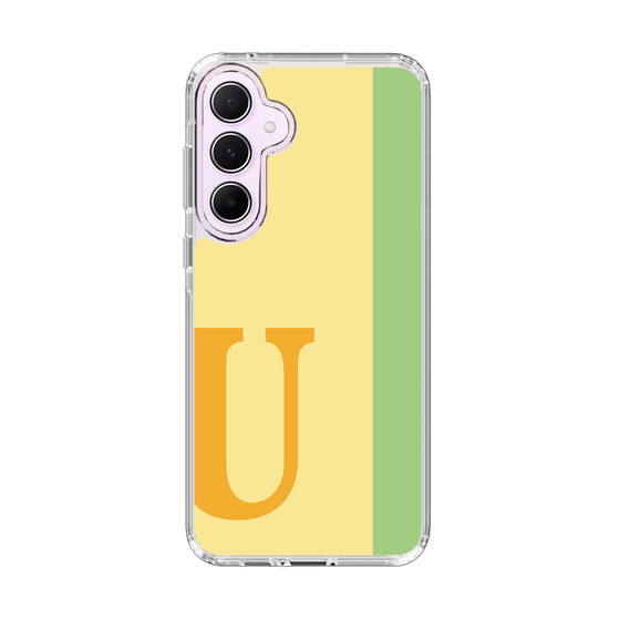 Slim Protection Case［ オリジナル - initial color line - U yellow ］