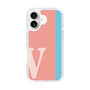 Slim Protection Case［ オリジナル - initial color line - V pink ］
