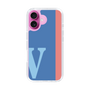 Slim Protection Case［ オリジナル - initial color line - V blue ］