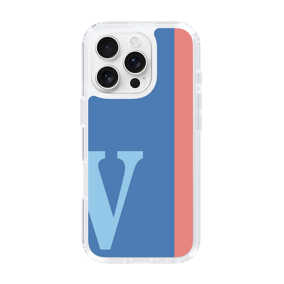 Slim Protection Case［ オリジナル - initial color line - V blue ］