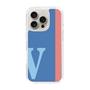 Slim Protection Case［ オリジナル - initial color line - V blue ］