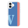 Slim Protection Case［ オリジナル - initial color line - V blue ］