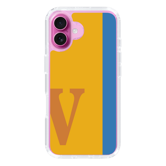 Slim Protection Case［ オリジナル - initial color line - V orange ］