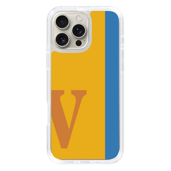 Slim Protection Case［ オリジナル - initial color line - V orange ］