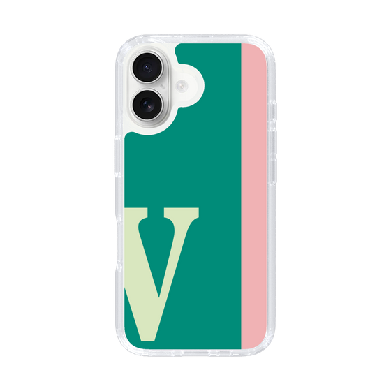 Slim Protection Case［ オリジナル - initial color line - V green ］