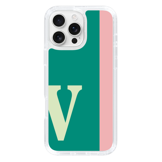 Slim Protection Case［ オリジナル - initial color line - V green ］