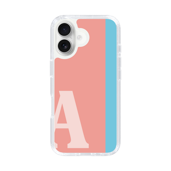 Slim Protection Case［ オリジナル - initial color line - A pink ］