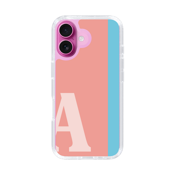 Slim Protection Case［ オリジナル - initial color line - A pink ］
