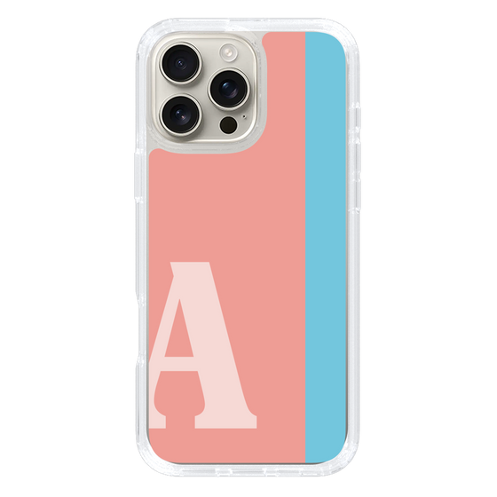 Slim Protection Case［ オリジナル - initial color line - A pink ］