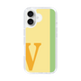 Slim Protection Case［ オリジナル - initial color line - V yellow ］