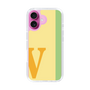 Slim Protection Case［ オリジナル - initial color line - V yellow ］
