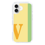 Slim Protection Case［ オリジナル - initial color line - V yellow ］