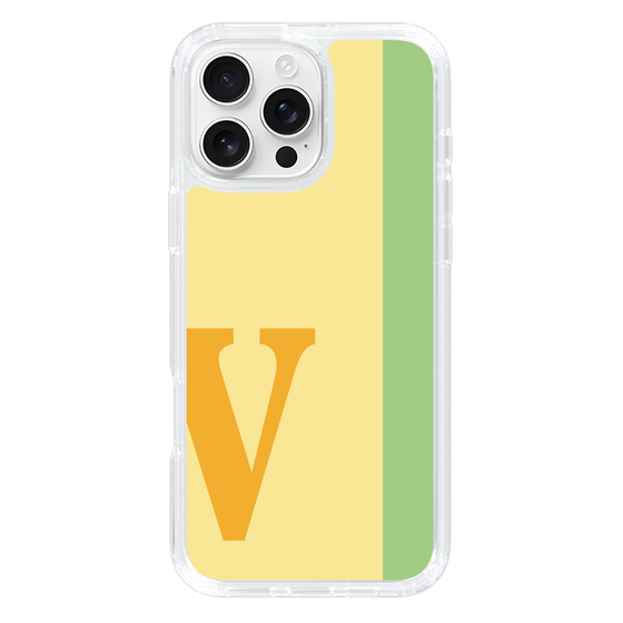 Slim Protection Case［ オリジナル - initial color line - V yellow ］