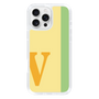 Slim Protection Case［ オリジナル - initial color line - V yellow ］