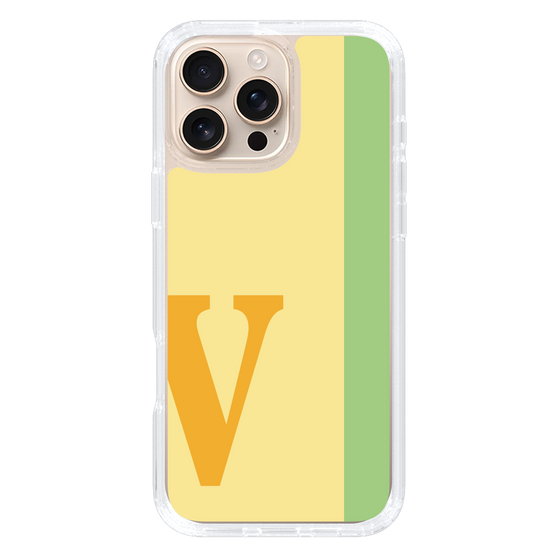 Slim Protection Case［ オリジナル - initial color line - V yellow ］