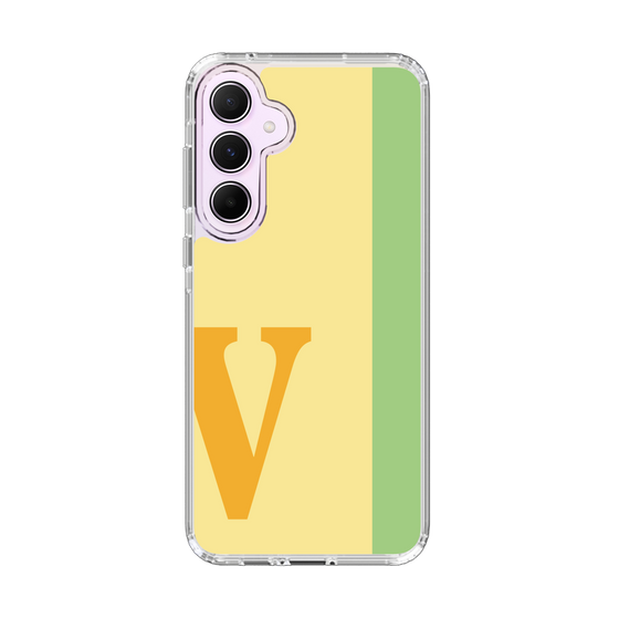 Slim Protection Case［ オリジナル - initial color line - V yellow ］