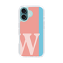 Slim Protection Case［ オリジナル - initial color line - W pink ］