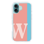 Slim Protection Case［ オリジナル - initial color line - W pink ］