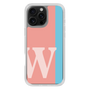 Slim Protection Case［ オリジナル - initial color line - W pink ］