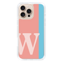 Slim Protection Case［ オリジナル - initial color line - W pink ］