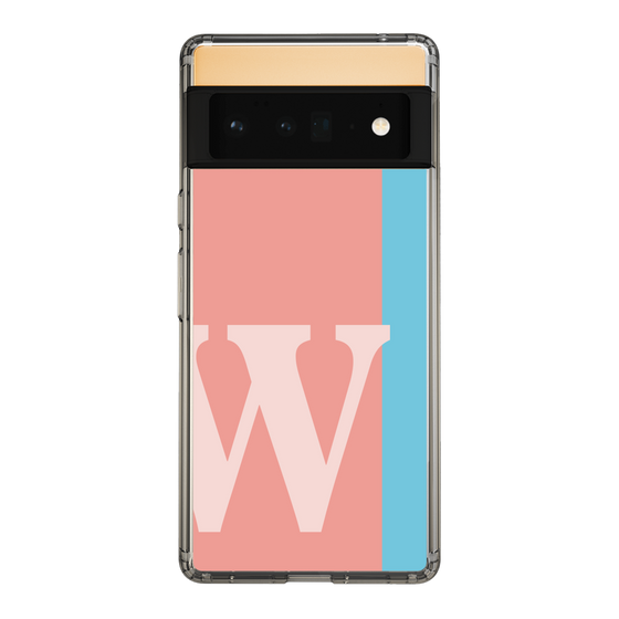 Slim Protection Case［ Original - initial color line - W pink ］