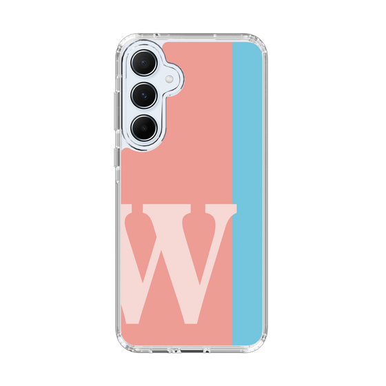Slim Protection Case［ オリジナル - initial color line - W pink ］