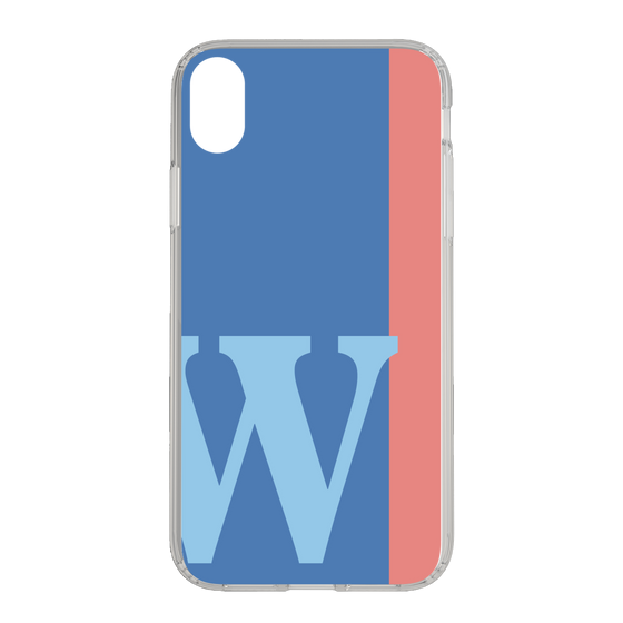 Slim Protection Case［ Original - initial color line - W blue ］