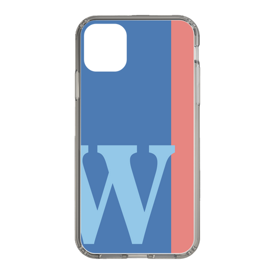 Slim Protection Case［ Original - initial color line - W blue ］
