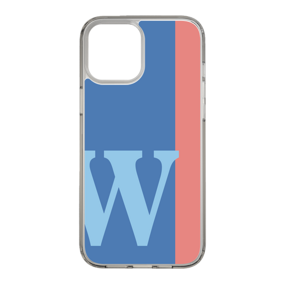 Slim Protection Case［ Original - initial color line - W blue ］