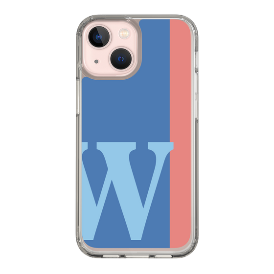 Slim Protection Case［ Original - initial color line - W blue ］