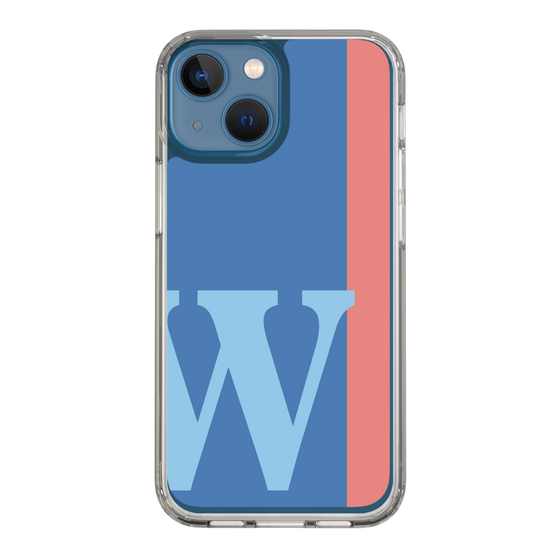 Slim Protection Case［ Original - initial color line - W blue ］