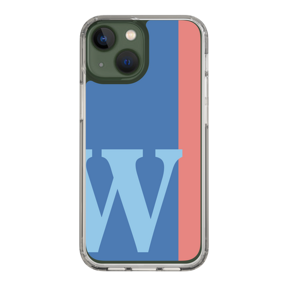 Slim Protection Case［ Original - initial color line - W blue ］