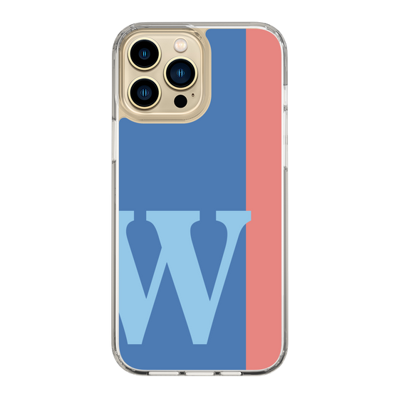 Slim Protection Case［ Original - initial color line - W blue ］