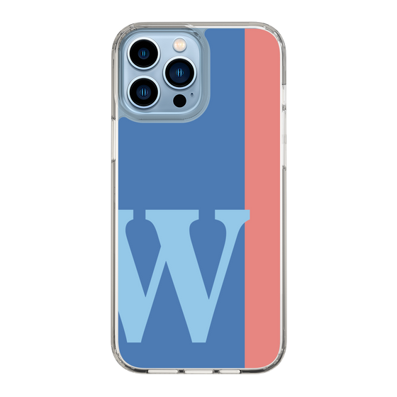 Slim Protection Case［ Original - initial color line - W blue ］