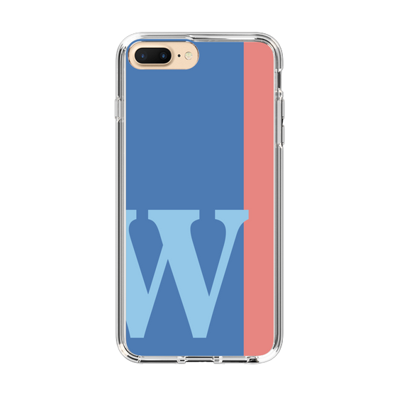 Slim Protection Case［ Original - initial color line - W blue ］