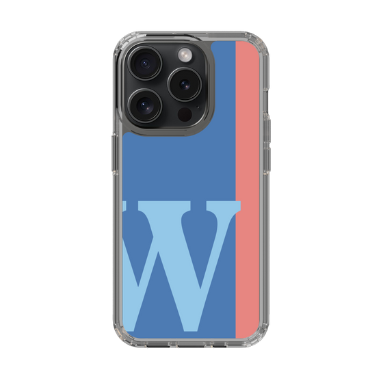 Slim Protection Case［ Original - initial color line - W blue ］