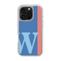 Slim Protection Case［ オリジナル - initial color line - W blue ］