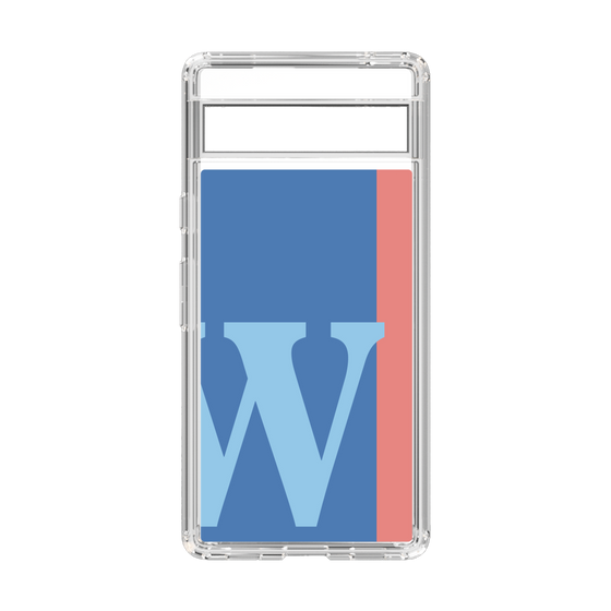 Slim Protection Case［ Original - initial color line - W blue ］
