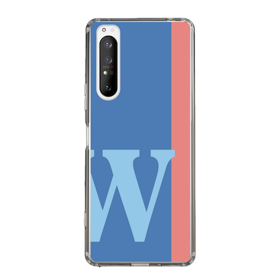 Slim Protection Case［ Original - initial color line - W blue ］