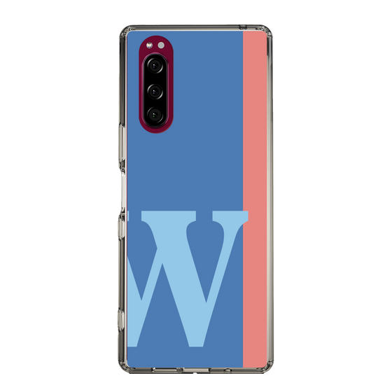 Slim Protection Case［ Original - initial color line - W blue ］