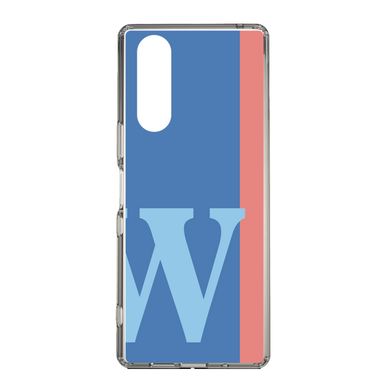 Slim Protection Case［ Original - initial color line - W blue ］