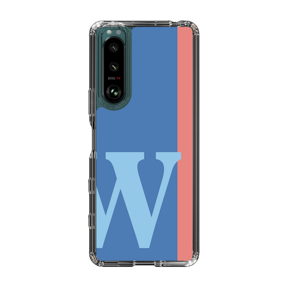 Slim Protection Case［ Original - initial color line - W blue ］