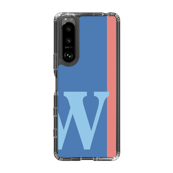 Slim Protection Case［ Original - initial color line - W blue ］