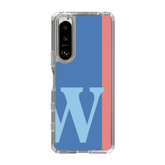 Slim Protection Case［ Original - initial color line - W blue ］