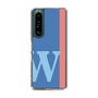 Slim Protection Case［ Original - initial color line - W blue ］