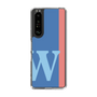 Slim Protection Case［ Original - initial color line - W blue ］